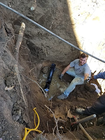 Water leak repair in Las Vegas, NV.
